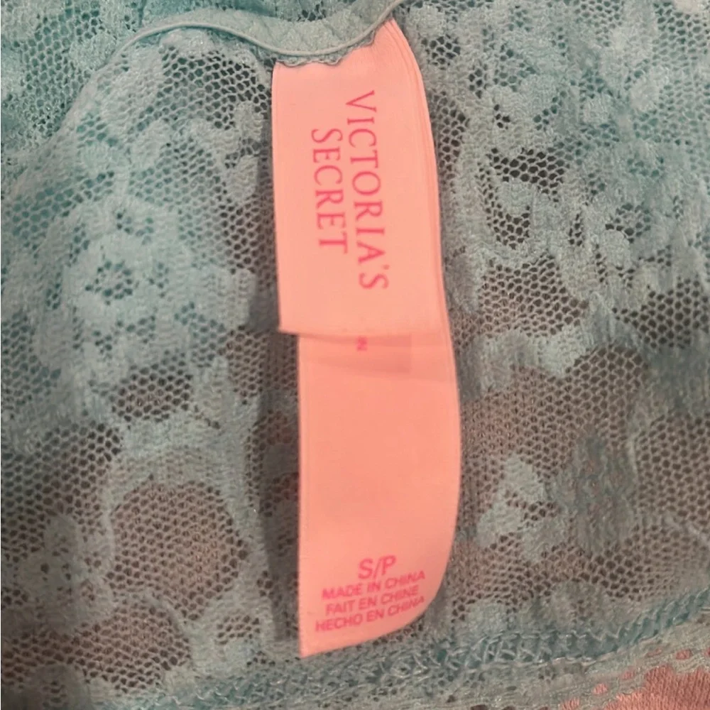 Victoria's Secret Teal Lace Bralette